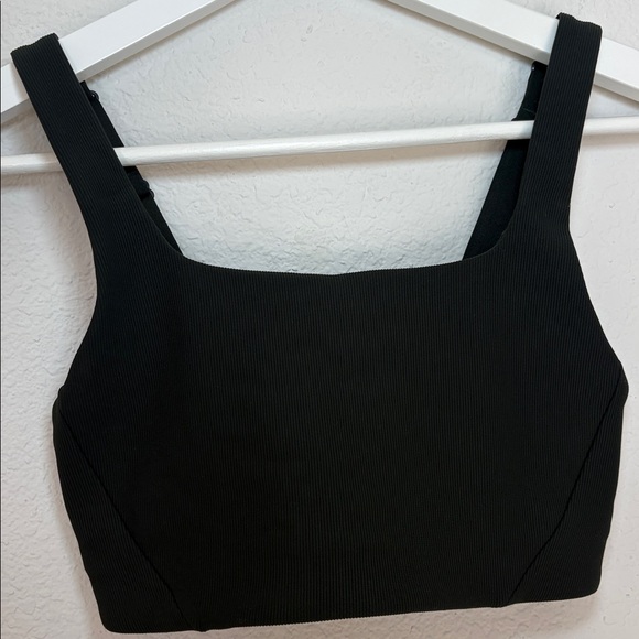 Lululemon Ribbed Train Bra *Medium Support, C/D Cups Rainforest Green size 2 - Picture 5 of 7